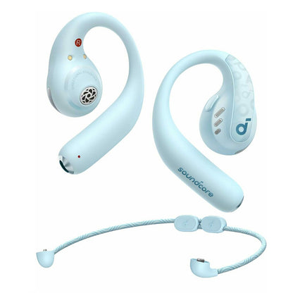 Handsfree Bluetooth Anker SoundCore AeroFit Pro, TWS, Μπλε A3871G61