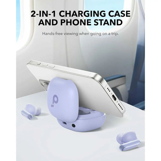 Handsfree Bluetooth Anker SoundCore P40i, TWS, ANC, Μωβ A3955GQ1