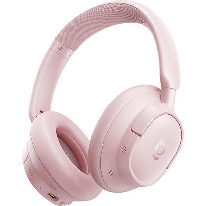 Handsfree Bluetooth Baseus Bass BH1 NC, MultiPoint, A2DP, ANC, Ροζ A0203704