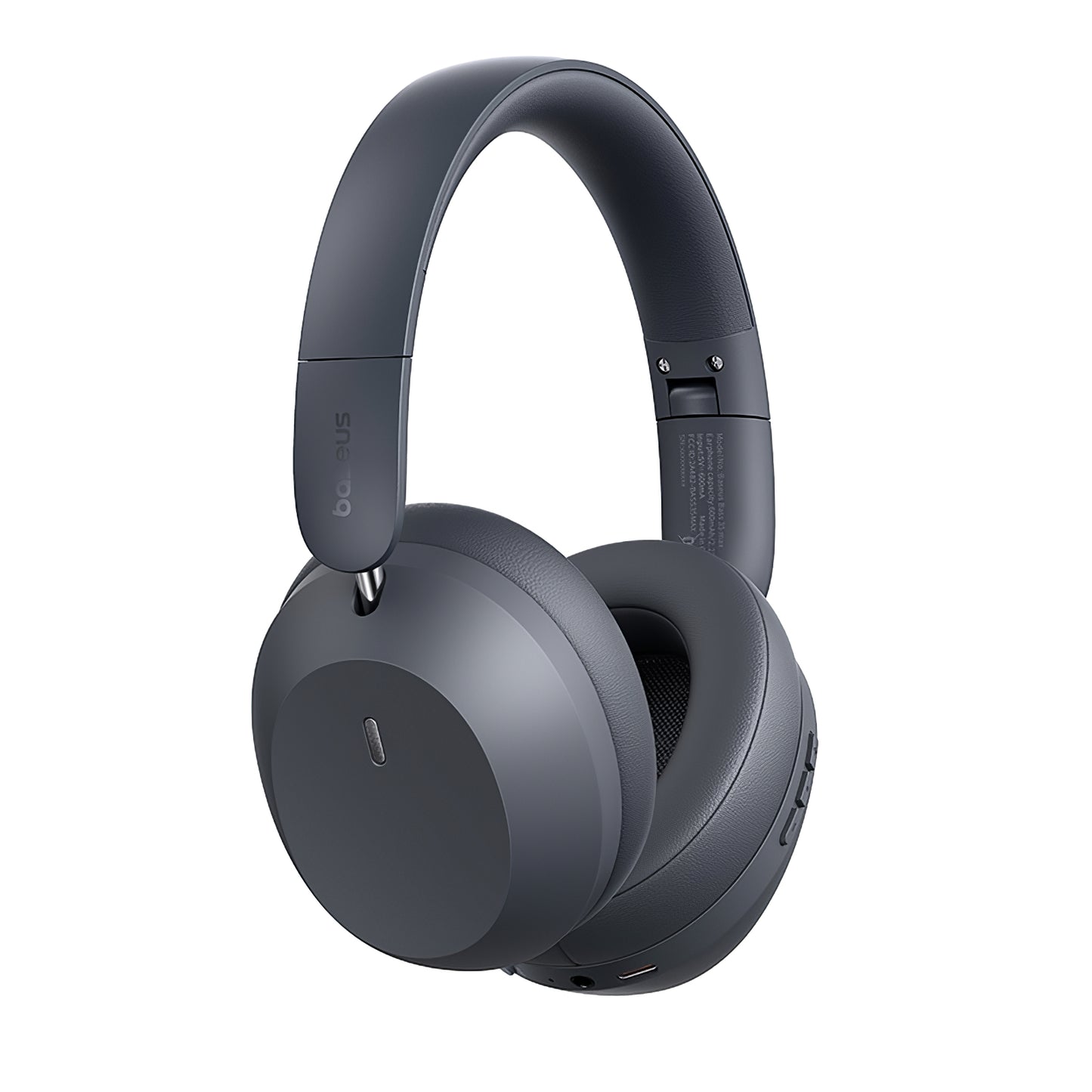 Handsfree Bluetooth Baseus Bass 35 Max, A2DP, Γκρι A00070800821-00