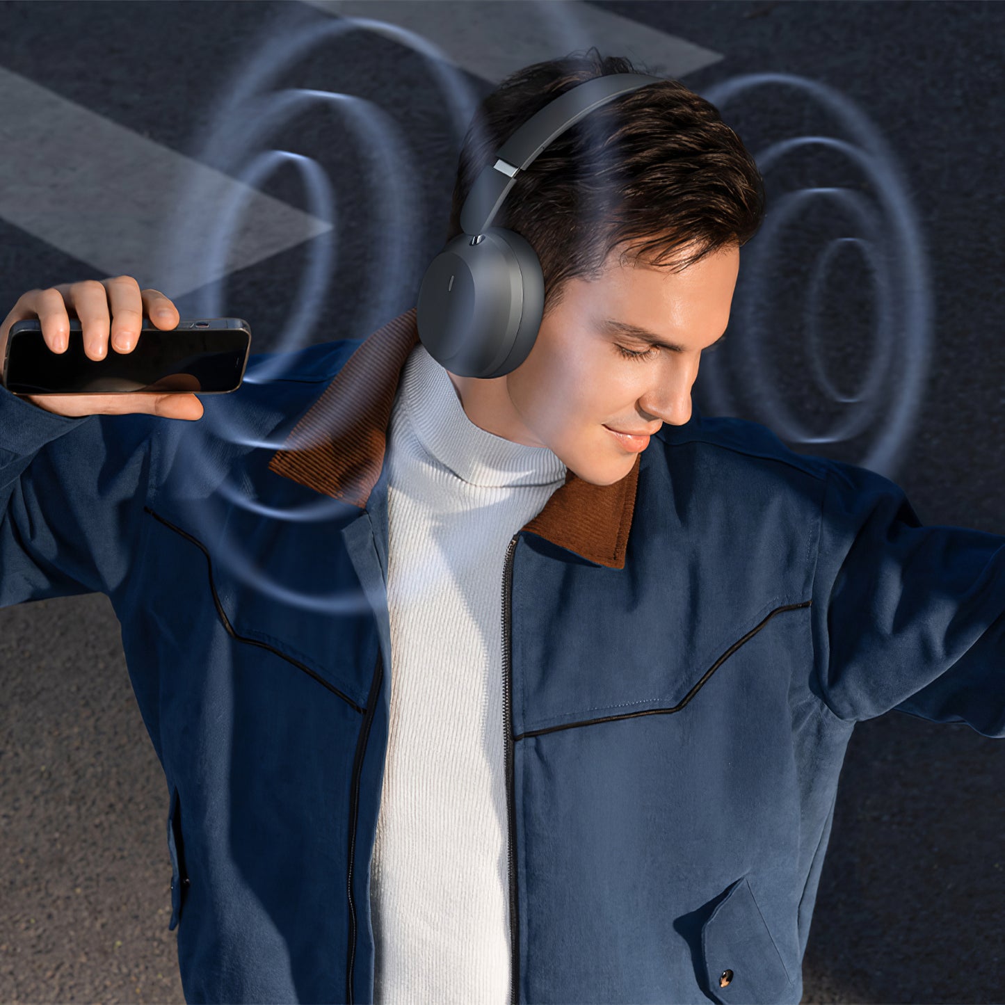 Handsfree Bluetooth Baseus Bass 35 Max, A2DP, Γκρι A00070800821-00