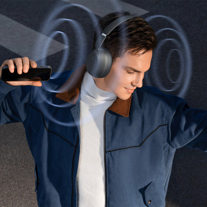 Handsfree Bluetooth Baseus Bass 35 Max, A2DP, Γκρι A00070800821-00