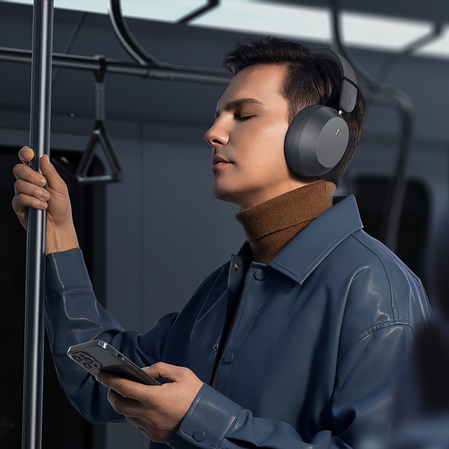 Handsfree Bluetooth Baseus Bass 35 Max, A2DP, Γκρι A00070800821-00