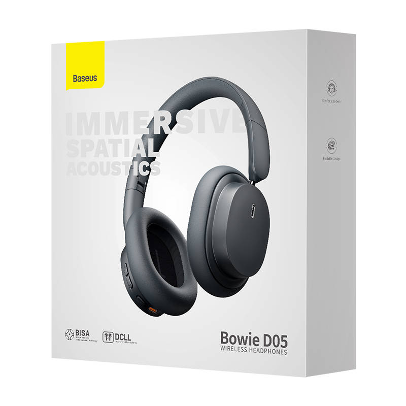 Handsfree Bluetooth Baseus Bowie D05, MultiPoint, A2DP, Γκρι NGTD020213