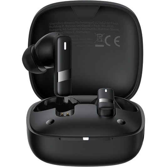 Baseus Bowie E20 Bluetooth Handsfree, TWS, Black