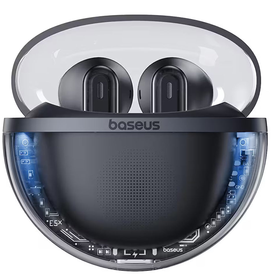 Handsfree Bluetooth Baseus Bowie E5x, TWS, Μαύρο A00060101123-00