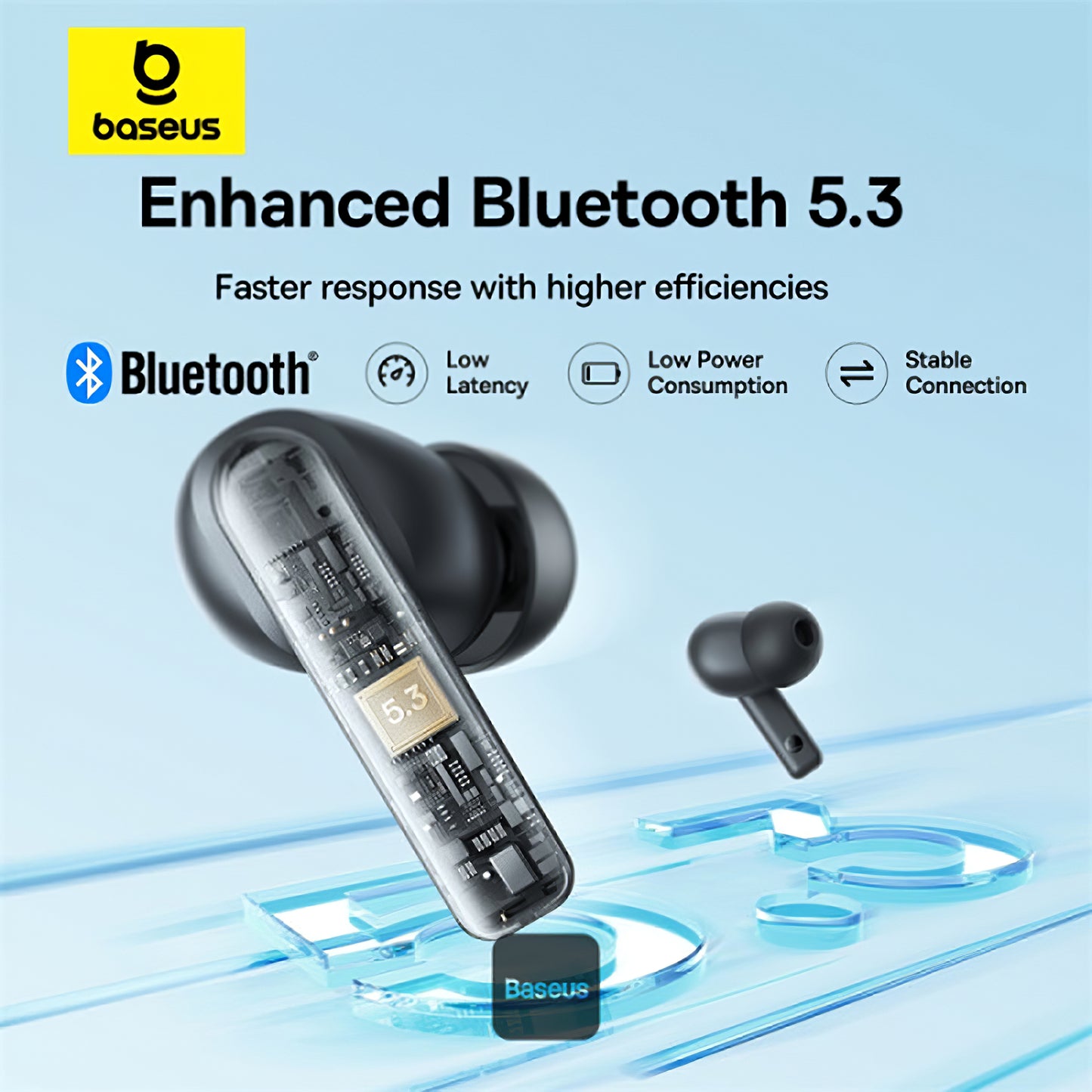 Βάση Bluetooth Handsfree Bowie E17, TWS, Μαύρο A0007222200113113-Z1 