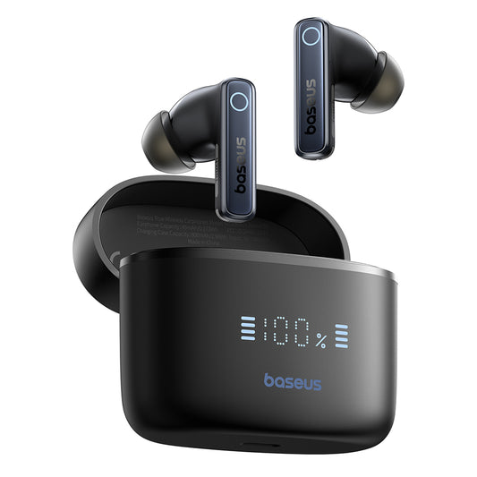 Handsfree Bluetooth Baseus Bowie 30, TWS, Μαύρο A00073100126-00