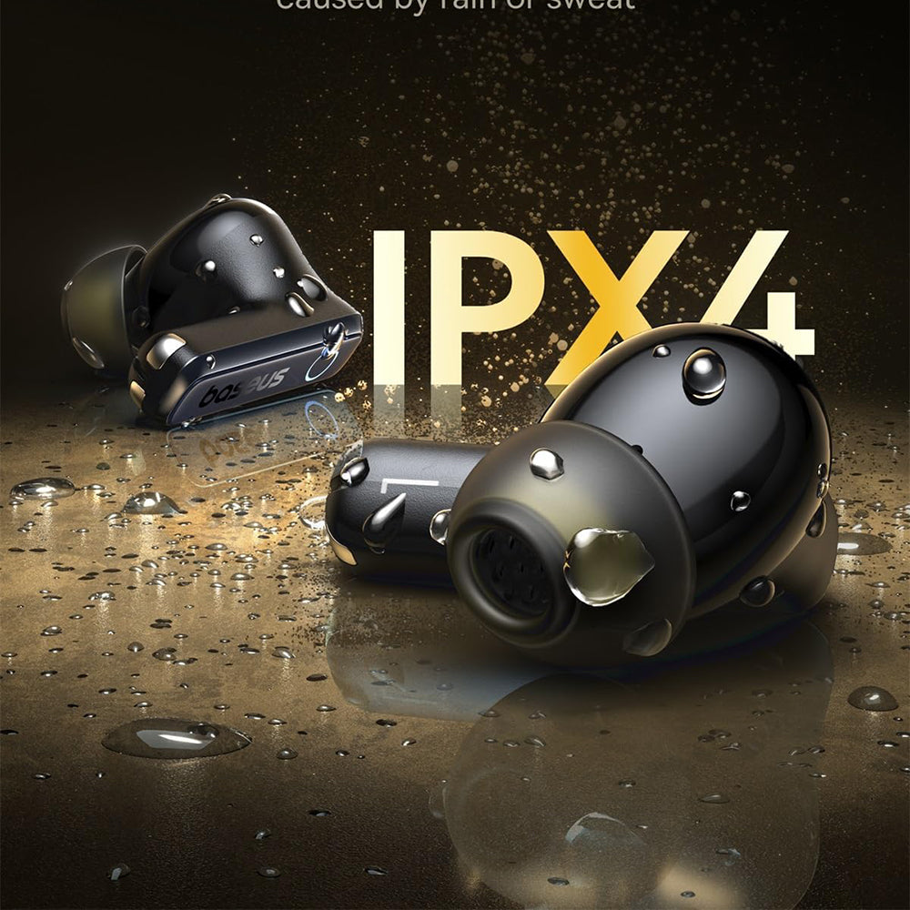 Handsfree Bluetooth Baseus Bowie 35, TWS, Μαύρο A00073800123-00