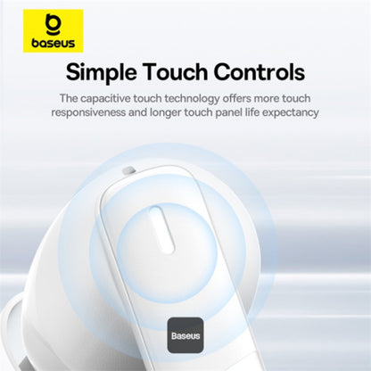 Handsfree Bluetooth Baseus Bowie E20, TWS, Λευκό A00069700223-00