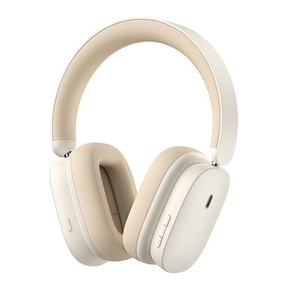 Handsfree Bluetooth Baseus Bowie H1, A2DP, ANC, Κρεμ NGTW230202