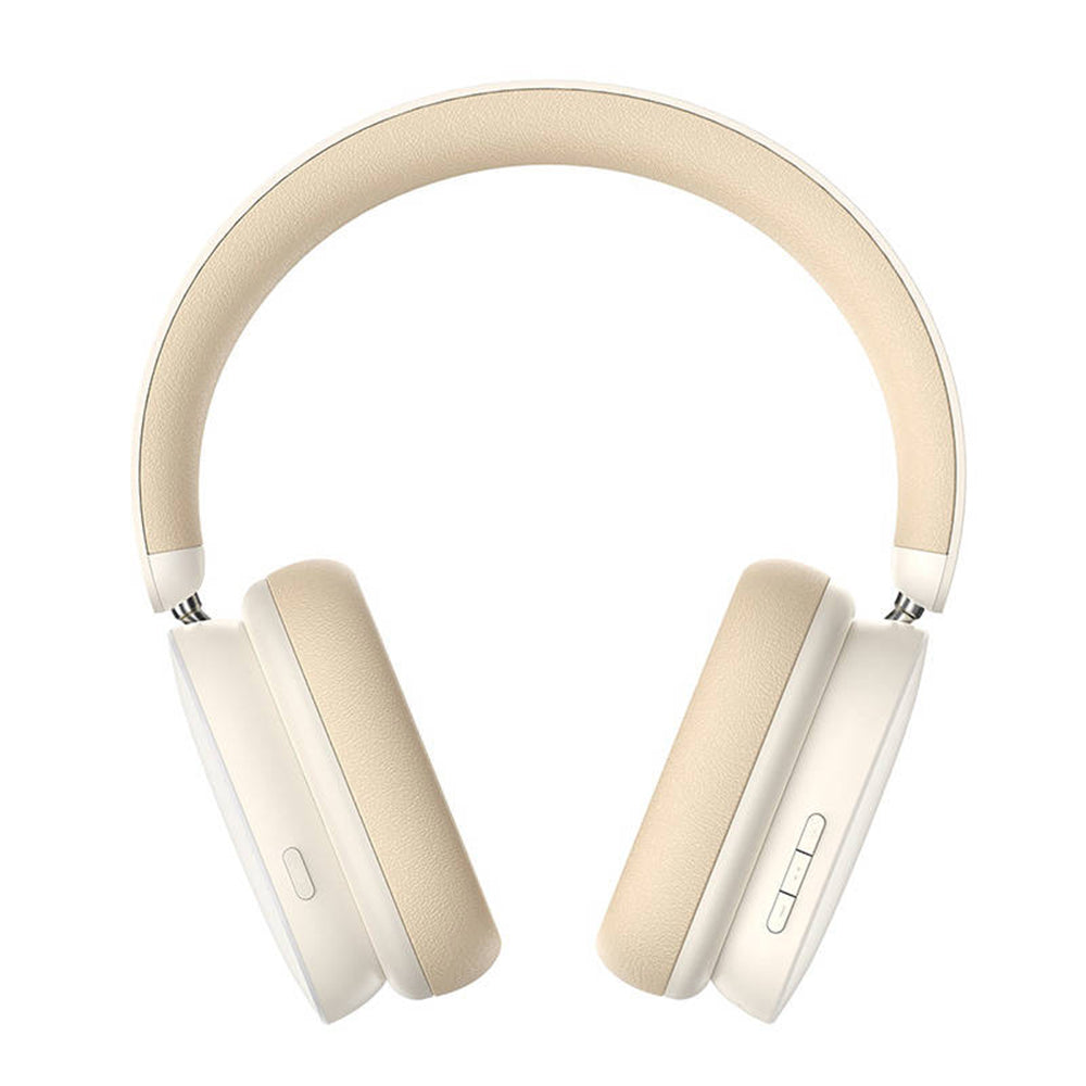 Handsfree Bluetooth Baseus Bowie H1, A2DP, ANC, Κρεμ NGTW230202