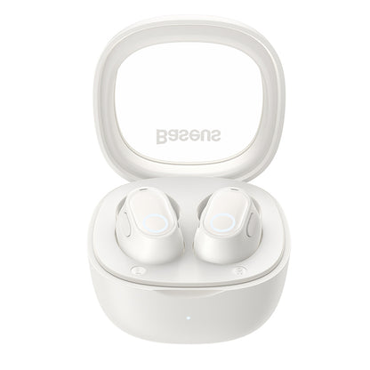 Handsfree Bluetooth Baseus Bowie WM02, TWS, Λευκό NGTW370202