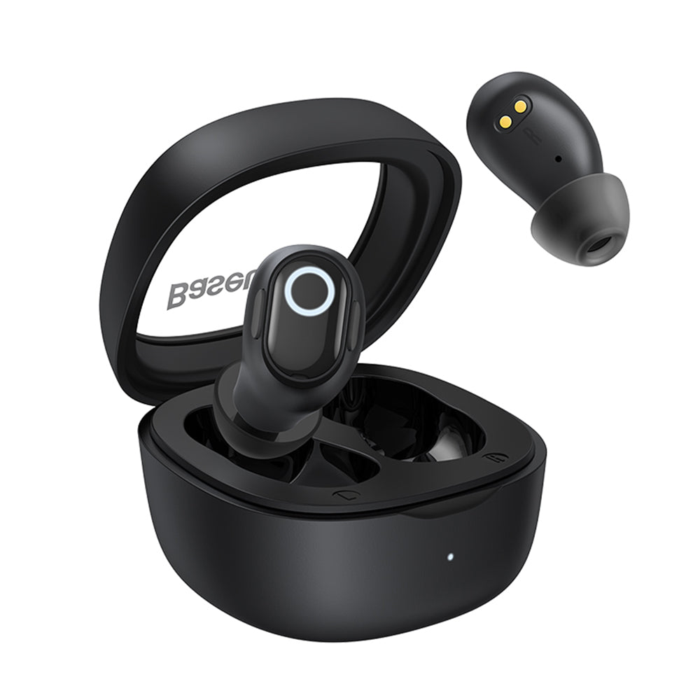 Handsfree Bluetooth Baseus Bowie WM02, TWS, Μαύρο NGTW370201