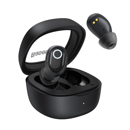 Handsfree Bluetooth Baseus Bowie WM02, TWS, Μαύρο NGTW370201