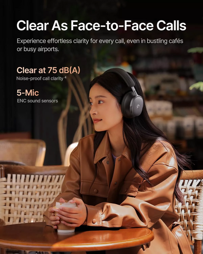 Handsfree Bluetooth Baseus Inspire XH1 Sound by Bose, A2DP, ANC, Μαύρο A00085701123-00