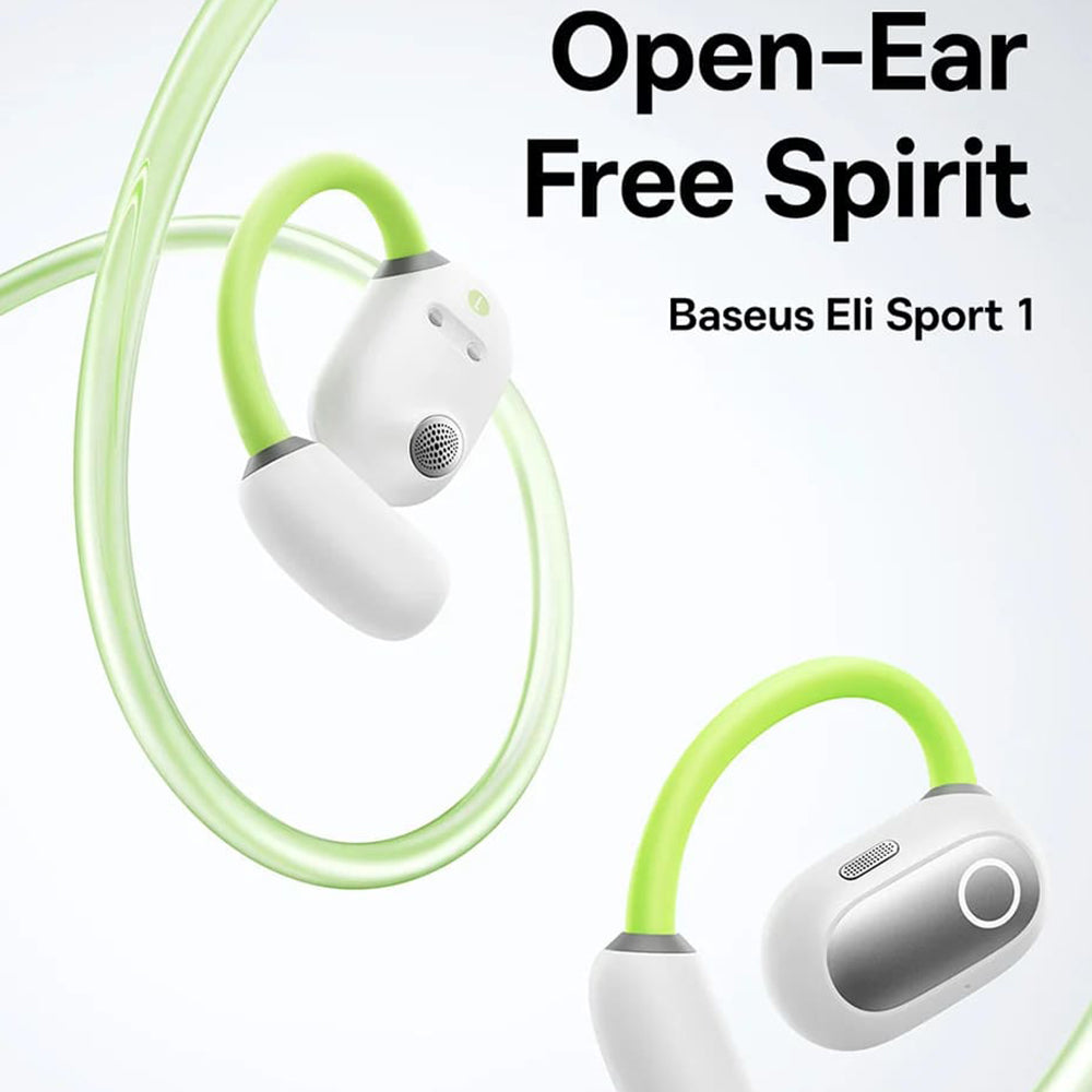 Handsfree Bluetooth Baseus PM20A, TWS, Πράσινο A00064400641-00