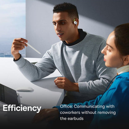 Handsfree Bluetooth Baseus PM20A, TWS, Πράσινο A00064400641-00