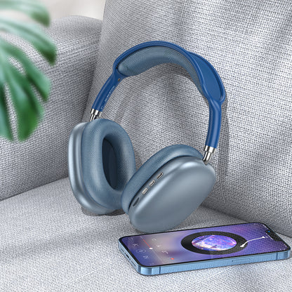 Ακουστικά Bluetooth Borofone BO22 Elegant, A2DP, Μπλε