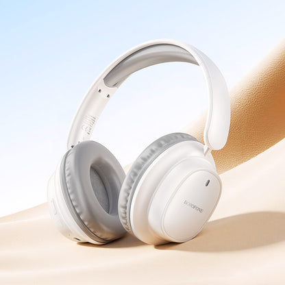Bluetooth Handsfree Borofone BO39 Melotide, A2DP, Λευκό