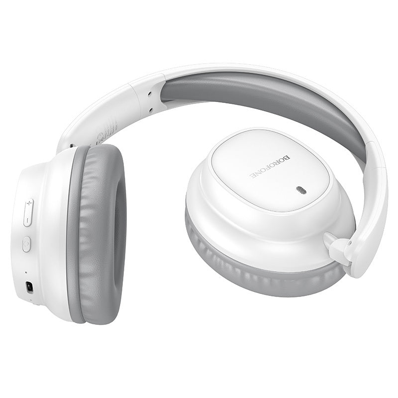 Bluetooth Handsfree Borofone BO39 Melotide, A2DP, Λευκό