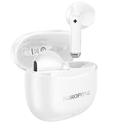 Handsfree Bluetooth Borofone BW88 Deep Rhyme, TWS, Λευκό