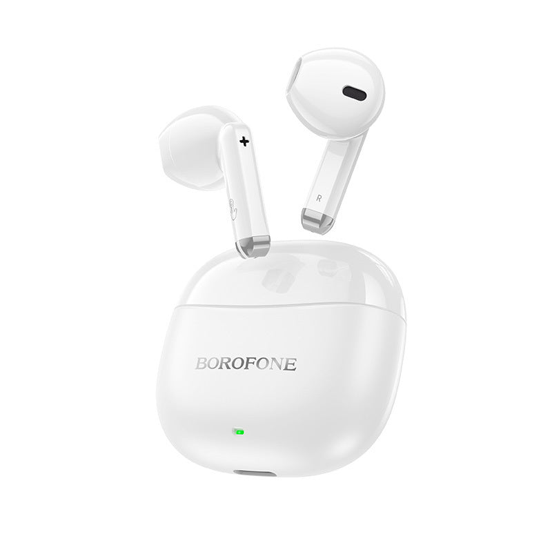 Handsfree Bluetooth Borofone BW88 Deep Rhyme, TWS, Λευκό