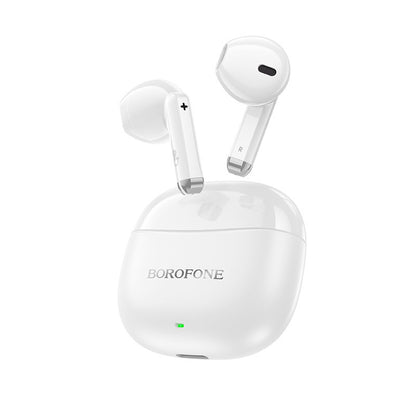 Handsfree Bluetooth Borofone BW88 Deep Rhyme, TWS, Λευκό
