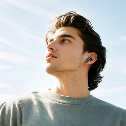 Handsfree Bluetooth Borofone FQ10 Joyful, TWS, Μαύρο