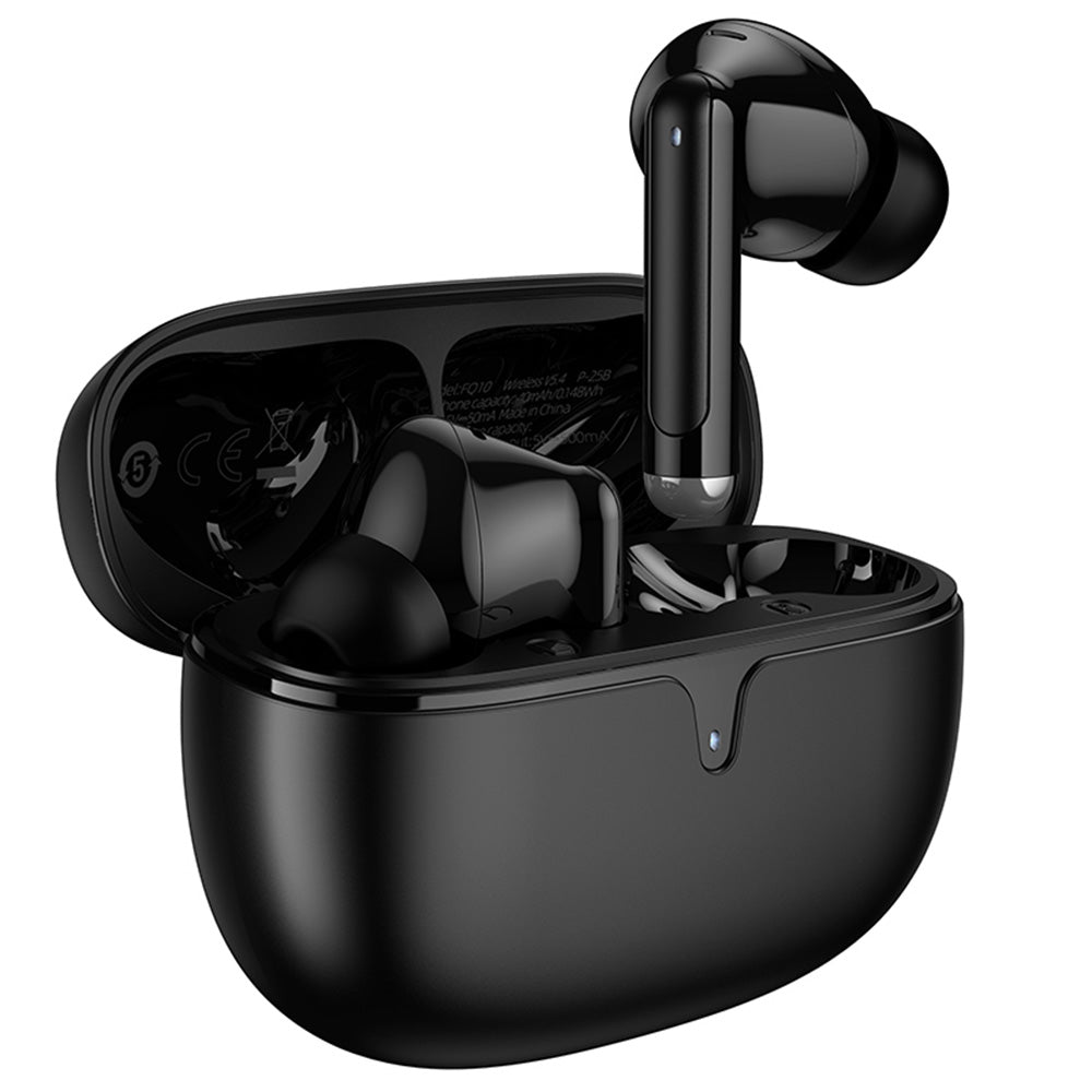 Handsfree Bluetooth Borofone FQ10 Joyful, TWS, Μαύρο