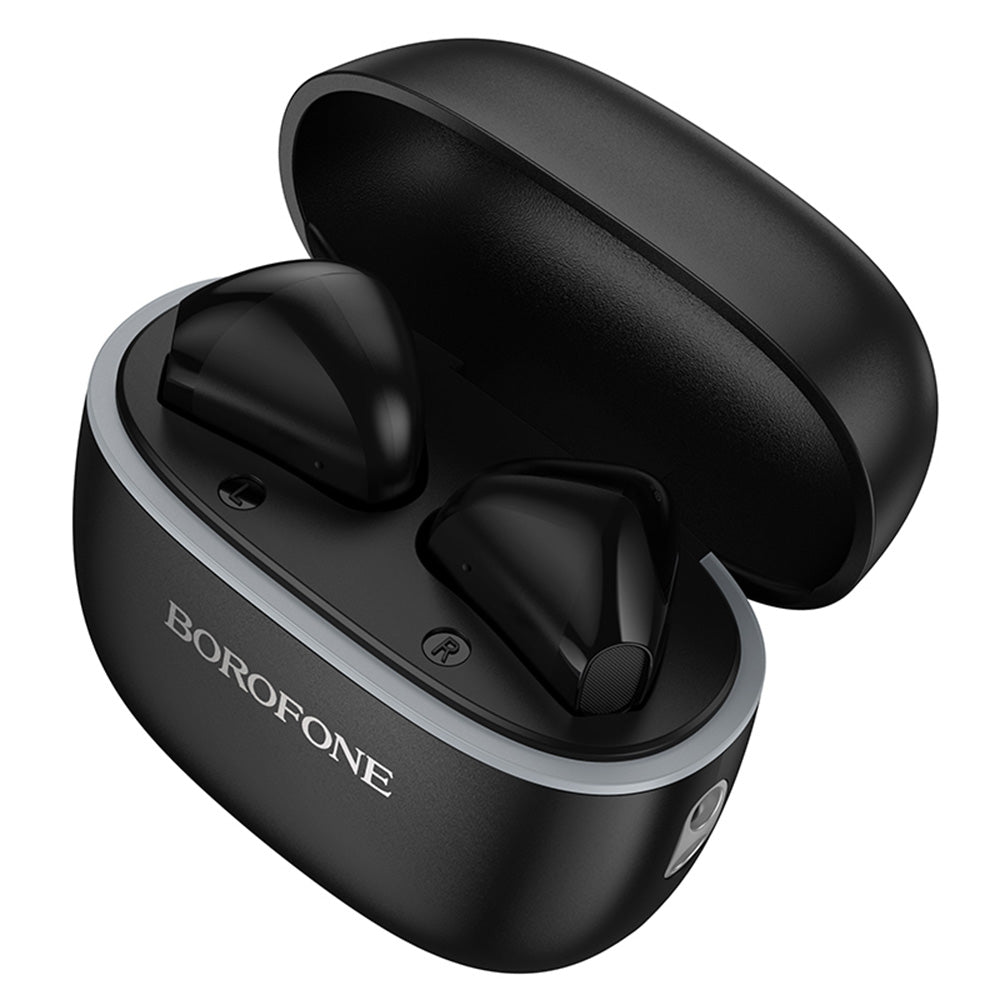 Handsfree Bluetooth Borofone FQ11 Sound, TWS, Μαύρο