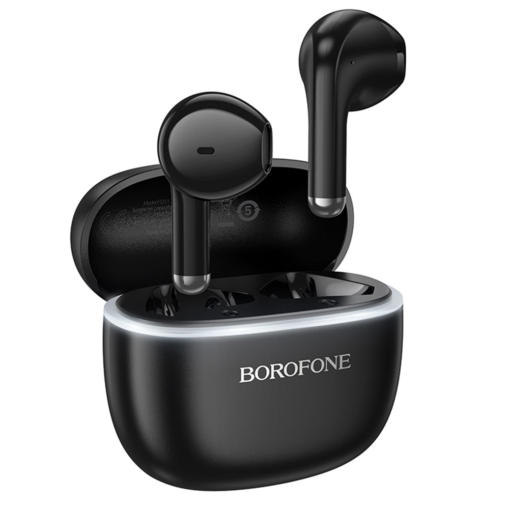 Handsfree Bluetooth Borofone FQ11 Sound, TWS, Μαύρο