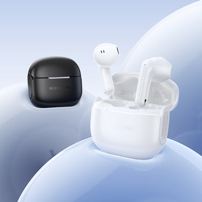 Handsfree Bluetooth Borofone FQ8 High, TWS, Μαύρο