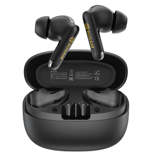 Ασύρματα ακουστικά Bluetooth Bugani Freebuds B20, TWS, ANC, Μαύρο