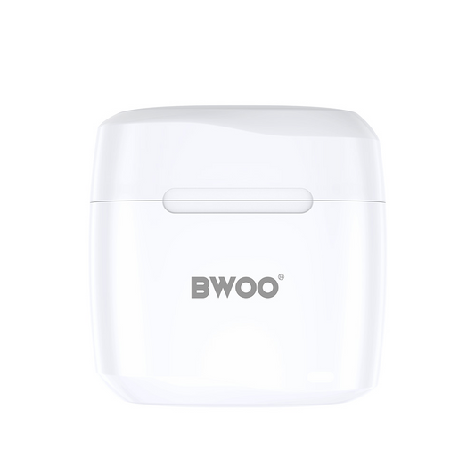 Ασύρματα ακουστικά Bluetooth BWOO BW94, TWS, Λευκό