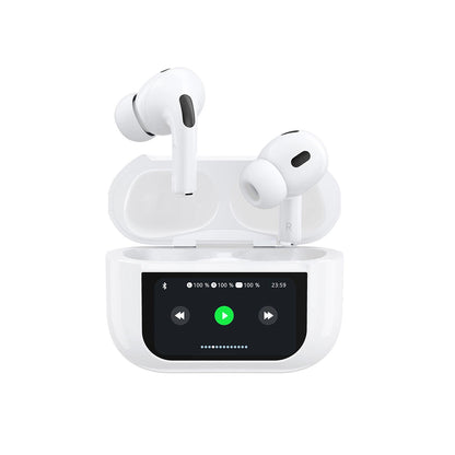 Handsfree Bluetooth Dudao U19 Display, TWS, Λευκό