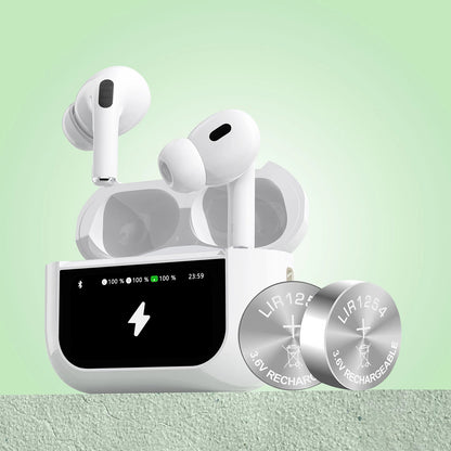 Handsfree Bluetooth Dudao U19 Display, TWS, Λευκό