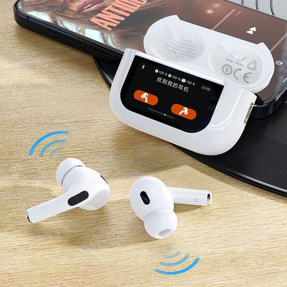 Handsfree Bluetooth Dudao U19 Display, TWS, Λευκό