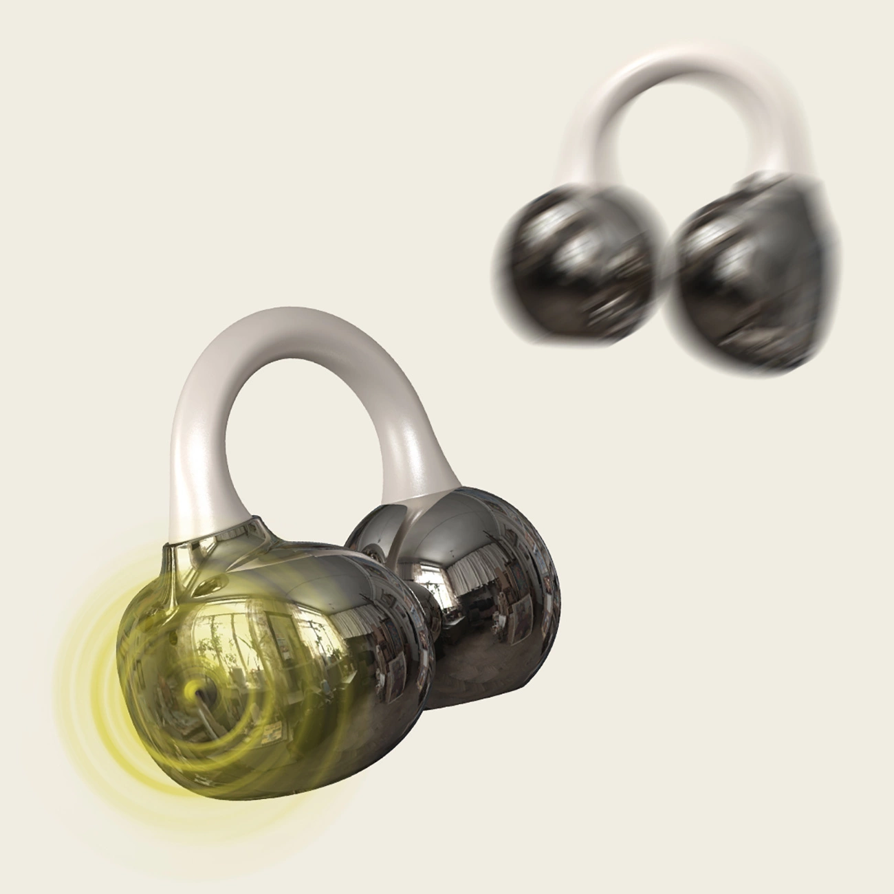 Handsfree Bluetooth Dudao U20, TWS, Λευκό