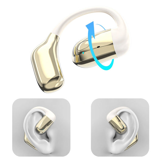 Handsfree Bluetooth Dudao U4Pro, A2DP, Χρυσό Μπεζ