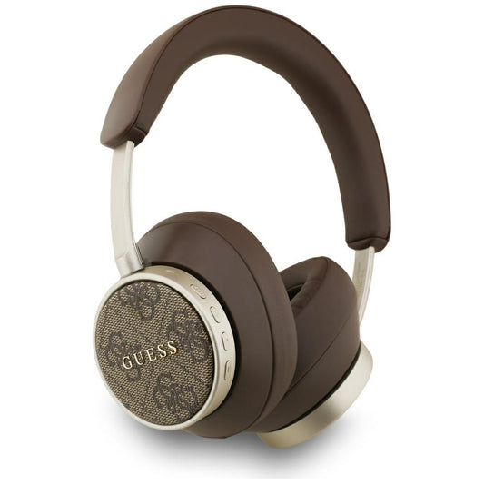 Handsfree Bluetooth Guess 4G Classic Logo, A2DP, Καφέ