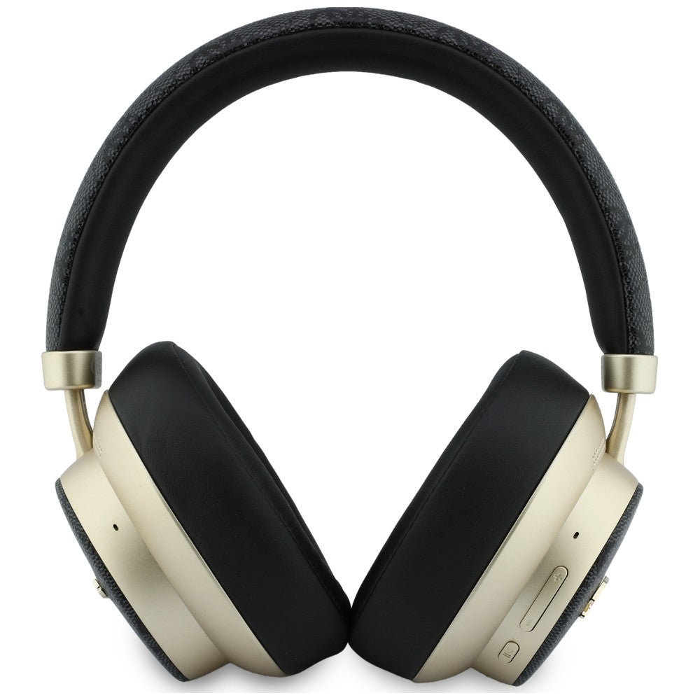 Ασύρματο Bluetooth Handsfree Guess 4G Gold Script Metal, A2DP, Μαύρο