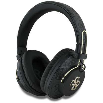 Handsfree Bluetooth Guess 4G Metal Logo, A2DP, Μαύρο