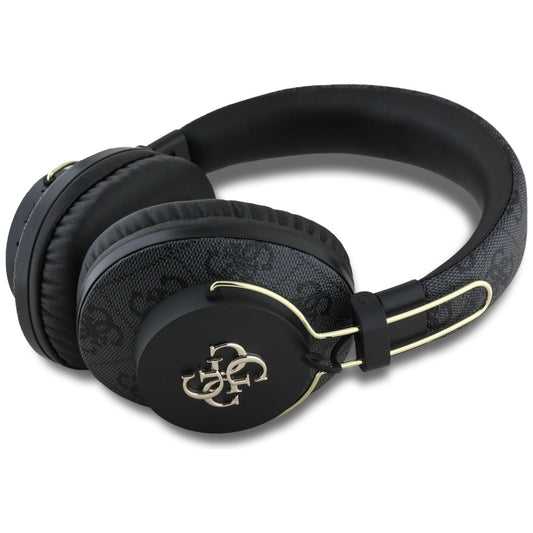 Handsfree Bluetooth Guess 4G Metal Logo, A2DP, Μαύρο