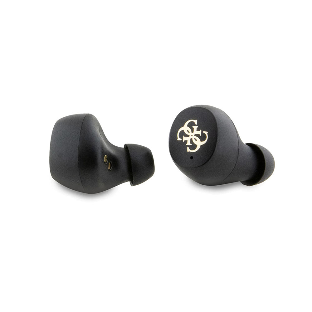 Handsfree Bluetooth Guess 4G Metal, TWS, Μπλε
