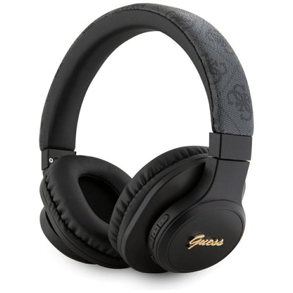 Handsfree Bluetooth Guess 4G Tone on Tone Script Logo, A2DP, Black