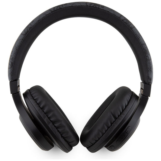 Handsfree Bluetooth Guess 4G Tone on Tone Script Logo, A2DP, Μαύρο