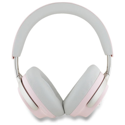 Handsfree Bluetooth Guess Metal Script Logo, A2DP, ANC, Ροζ
