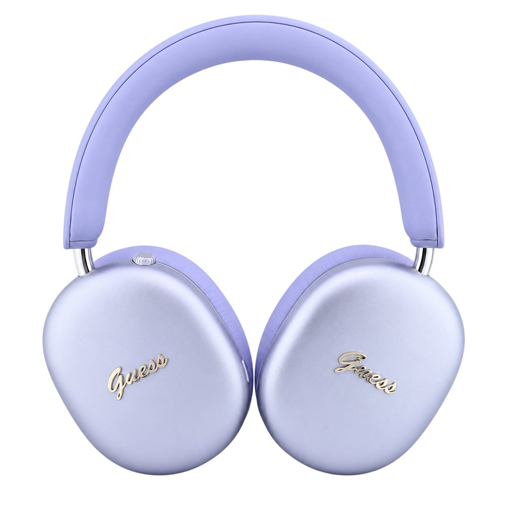 Handsfree Bluetooth Guess Metal Script Logo, A2DP, Μωβ
