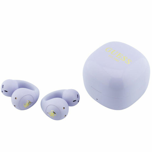 Handsfree Bluetooth Guess Mini Classic, TWS, Μωβ